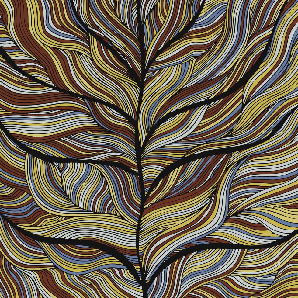 Natural leaf and roots good for background, wallpaper, print, art vector