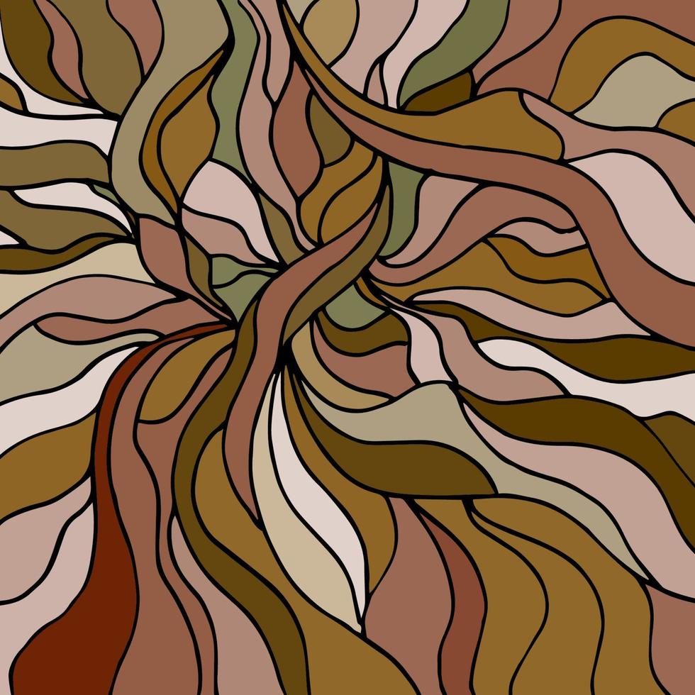 Fabric abstract doodles, hand drawn, lines, print, art. vector