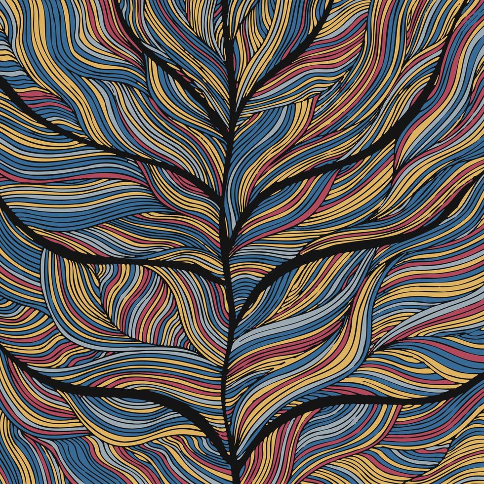 Natural leaf and roots good for background, wallpaper, print, art vector