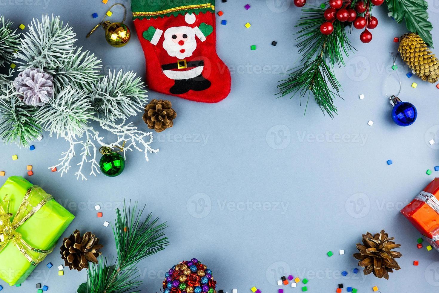New Year and Christmas toys photo