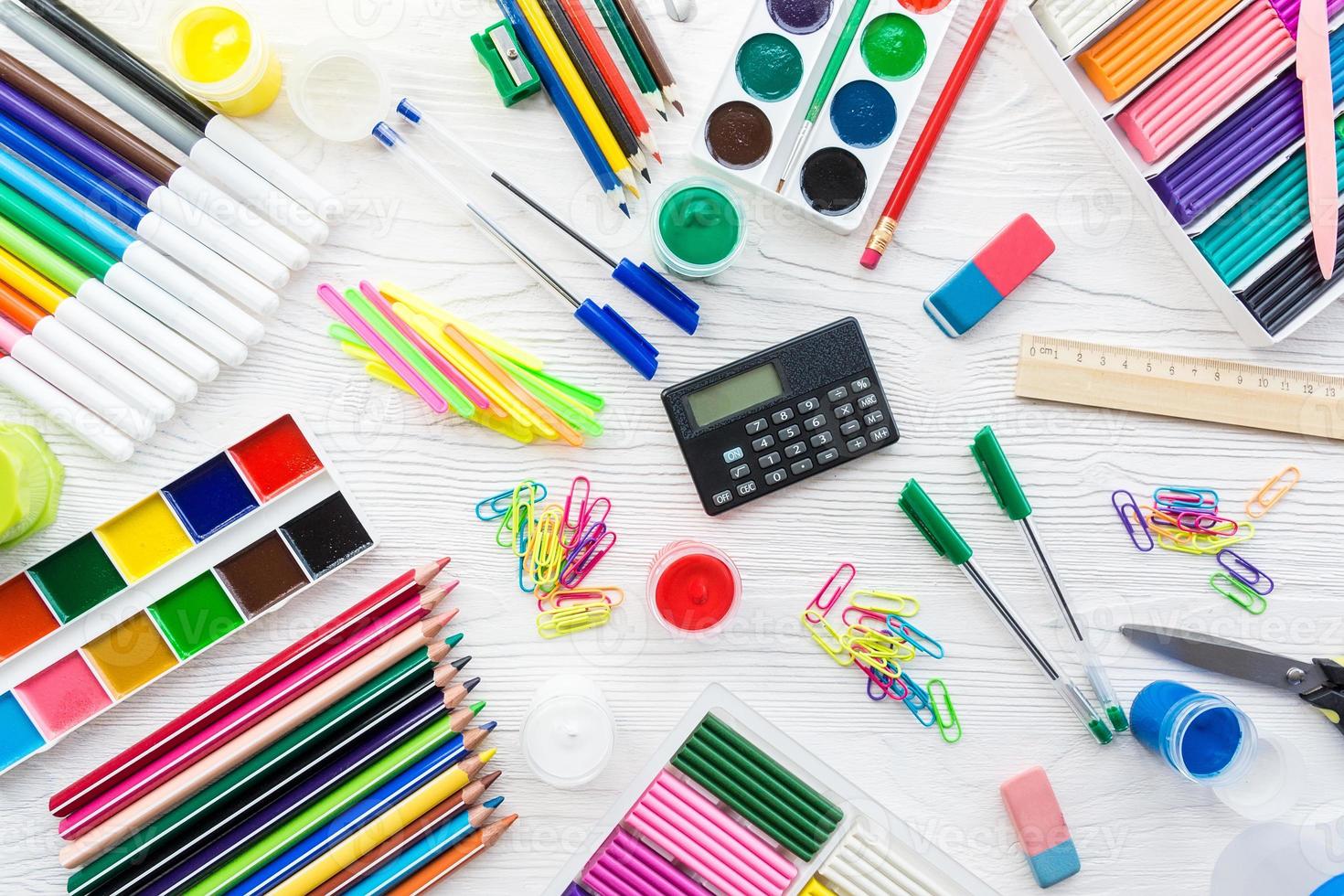 Art Supplies Background Stock Photos, Images and Backgrounds for Free