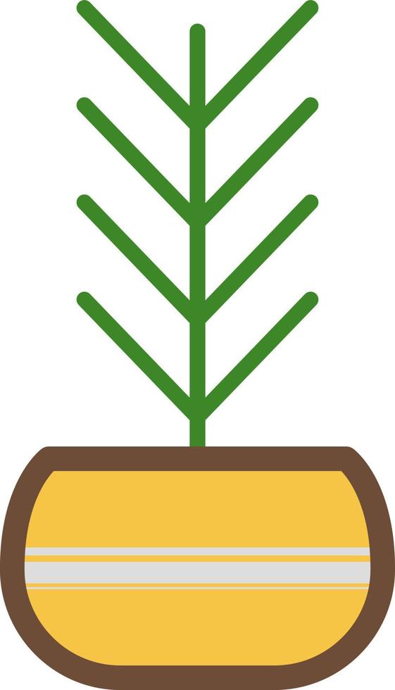 planta de ave del paraíso, ilustración, sobre un fondo blanco. vector