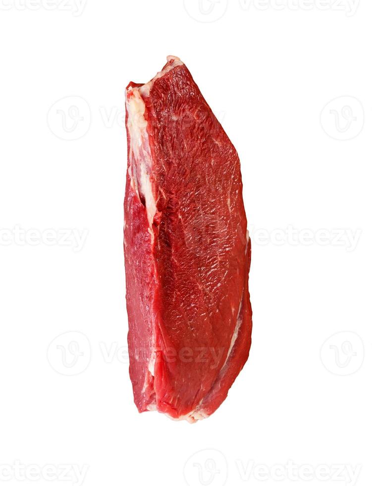 raw beef tenderloin isolated on white background 13625616 Stock Photo
