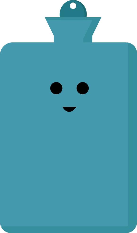 Cute warmer, illustration, vector on white background.