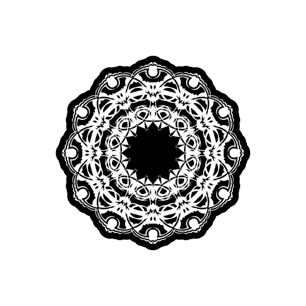 decorative border round frame, black and white circle ornament template art decor, circular ornamental baroque for design ceramic, card, invitation, wedding, plate, banner, greeting, lace, vector
