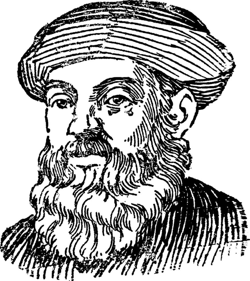 Ferdinand Magellan, vintage illustration vector