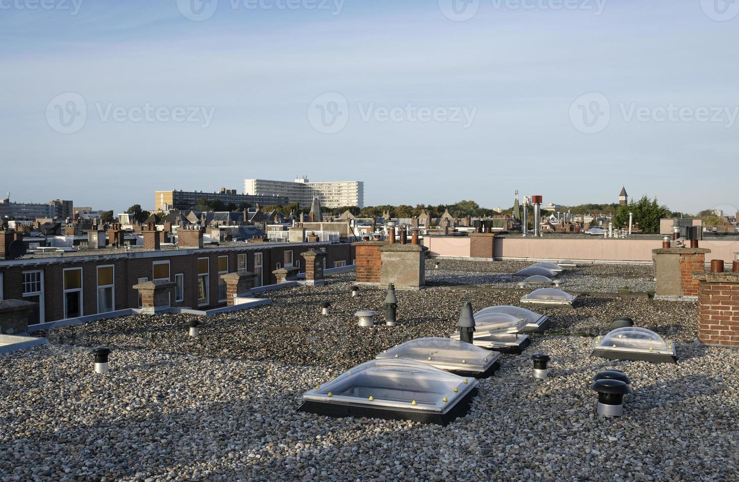 Rooftop in The Hague, Netherlands photo