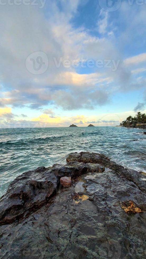 Early Sunset in Kailua Hawai'i photo