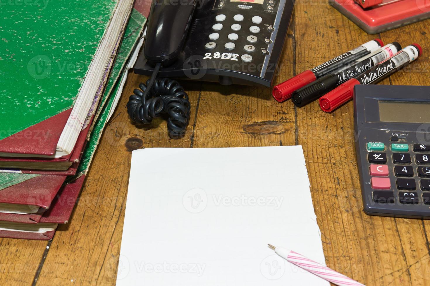 Desk, the old and dirty photo