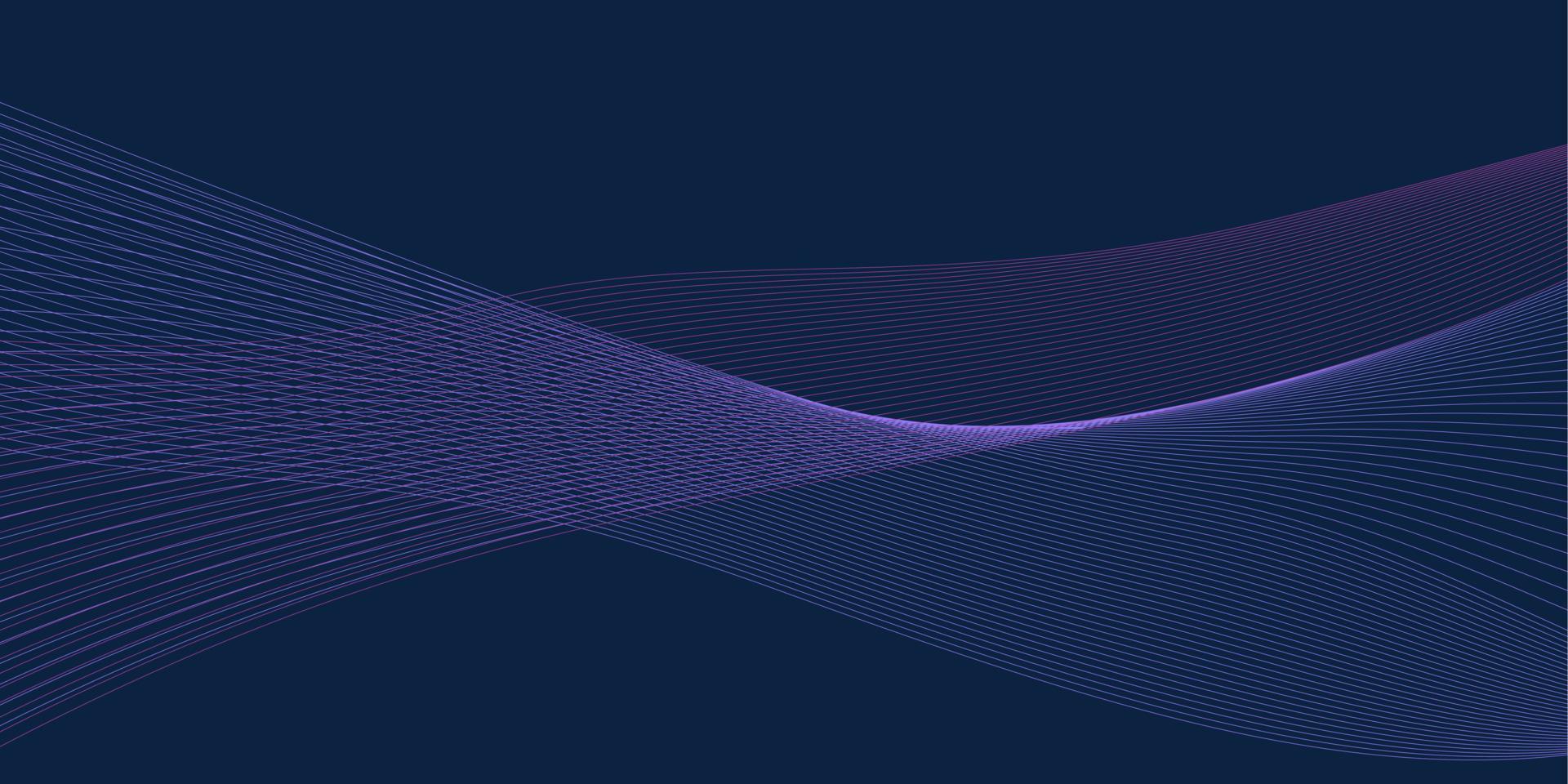 Technology abstract lines and dots connection background. Connection digital data and big data concept. Digital data visualization. Vector illustration
