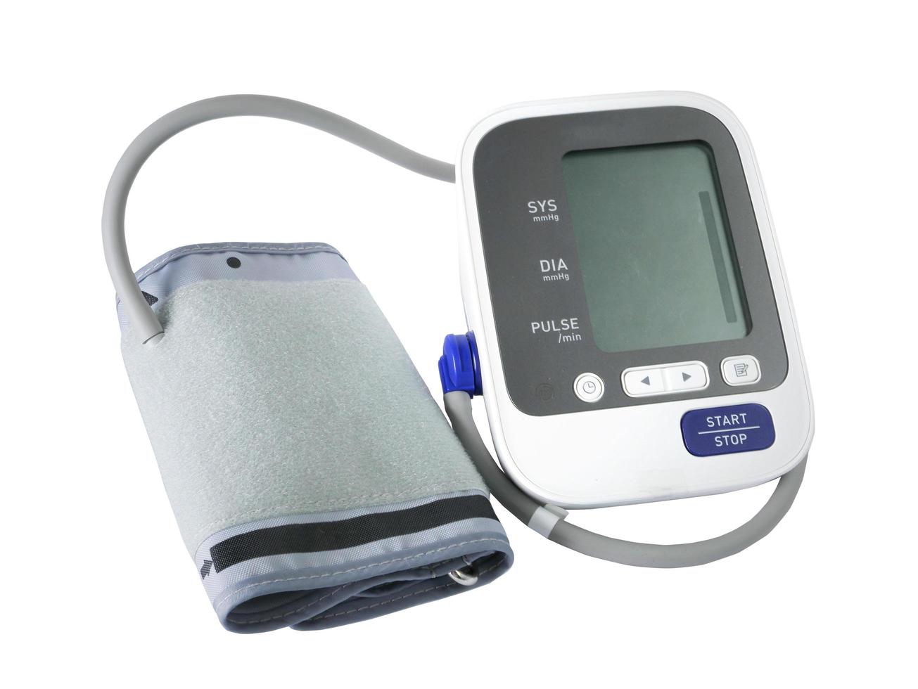 sphygmomanometer  Measuring blood pressure isolated photo
