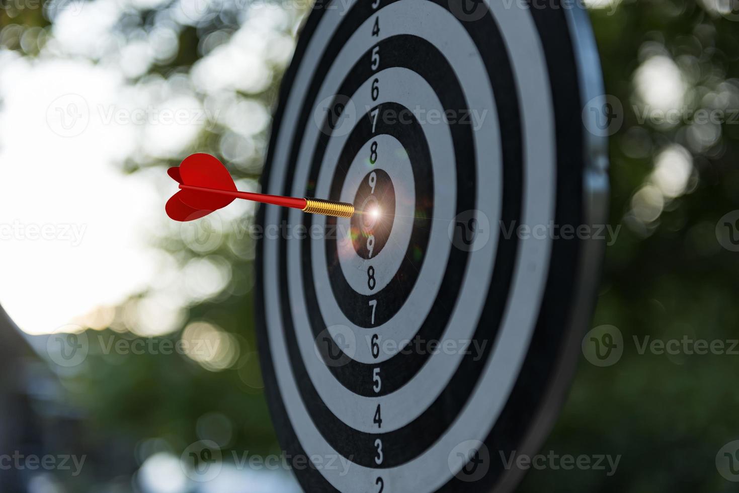 Business ideas must have goals as a driving force. in order to be successful photo