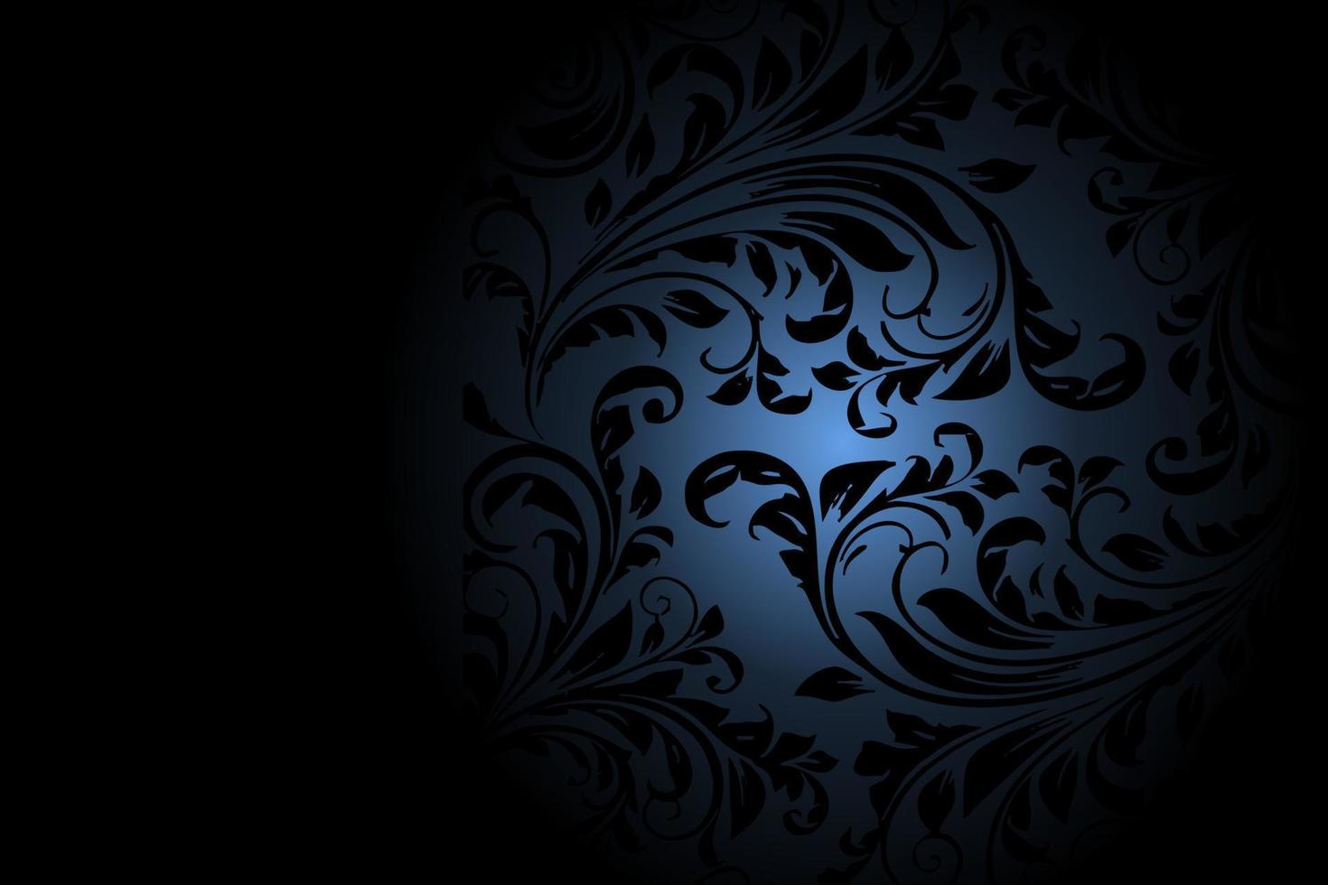 Batik Floral Background vector