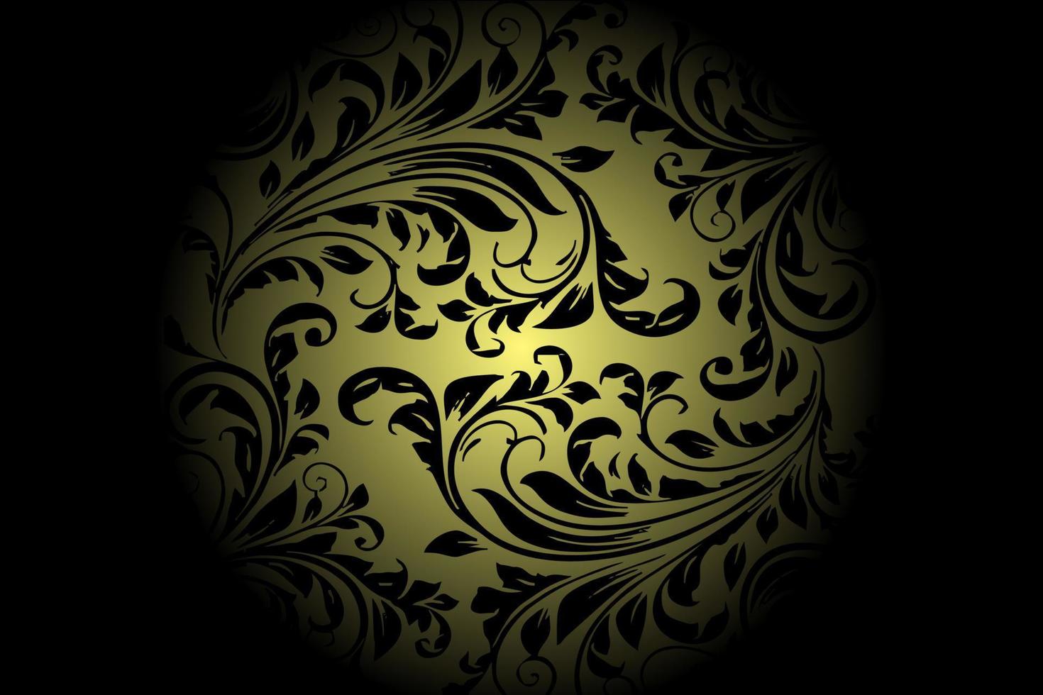 Floral Batik Background vector