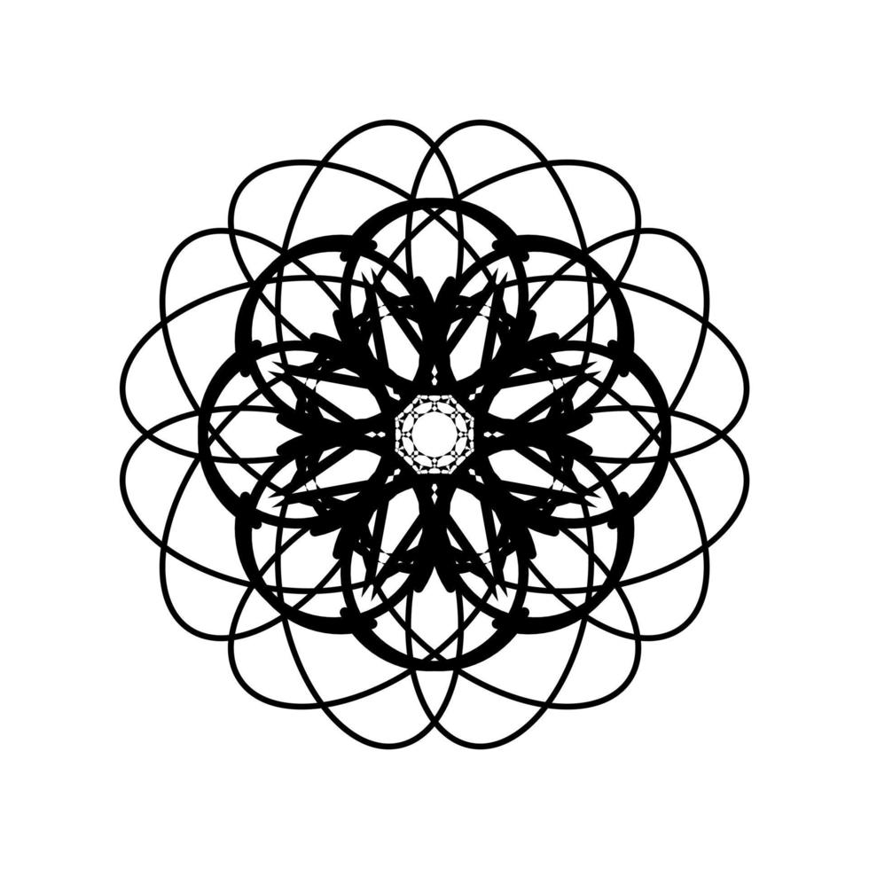 geometrical mandala vector illustration