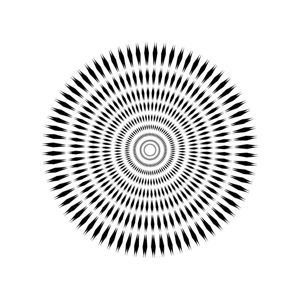 Circle Shape from Rhombus Sha... vector