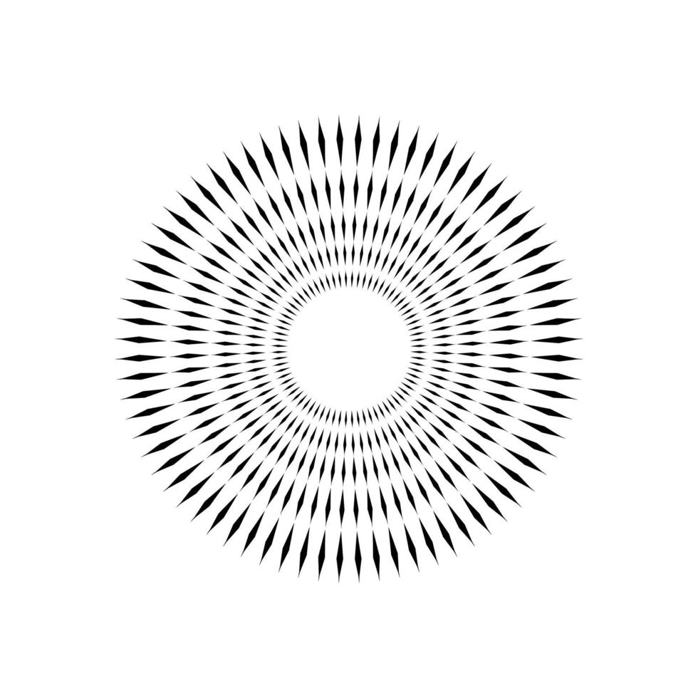 Mandala made from Rhombus Composition. Modern Contemporary Mandala for Logo, Decoration or Graphic Design. Vector Illustration