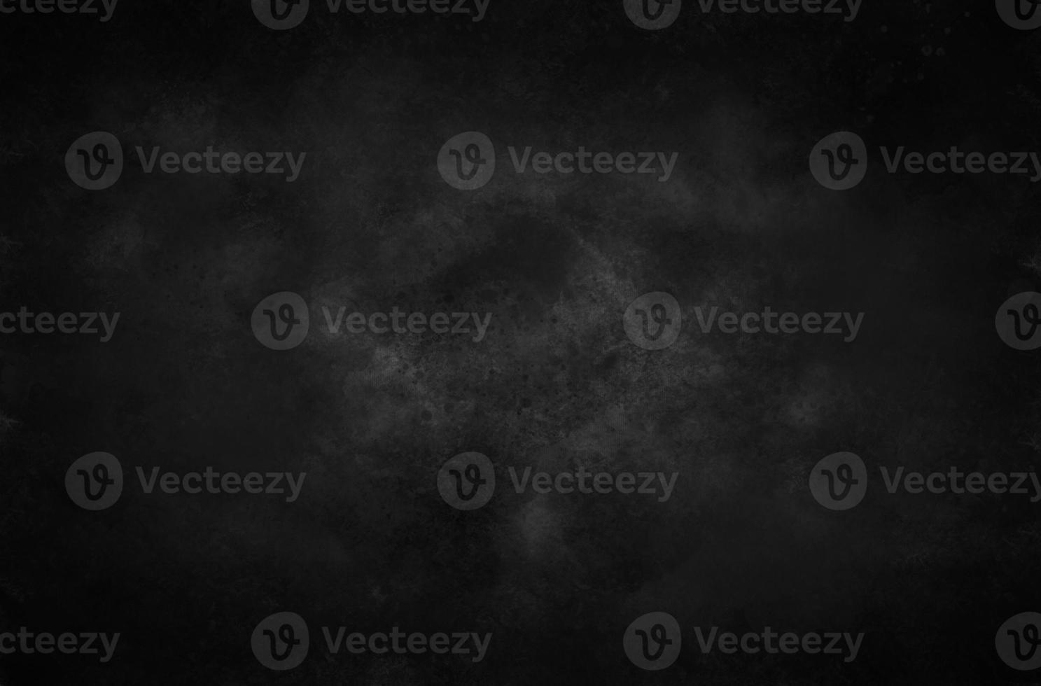 Black concrete texture background, old grunge rough background for website banner design photo