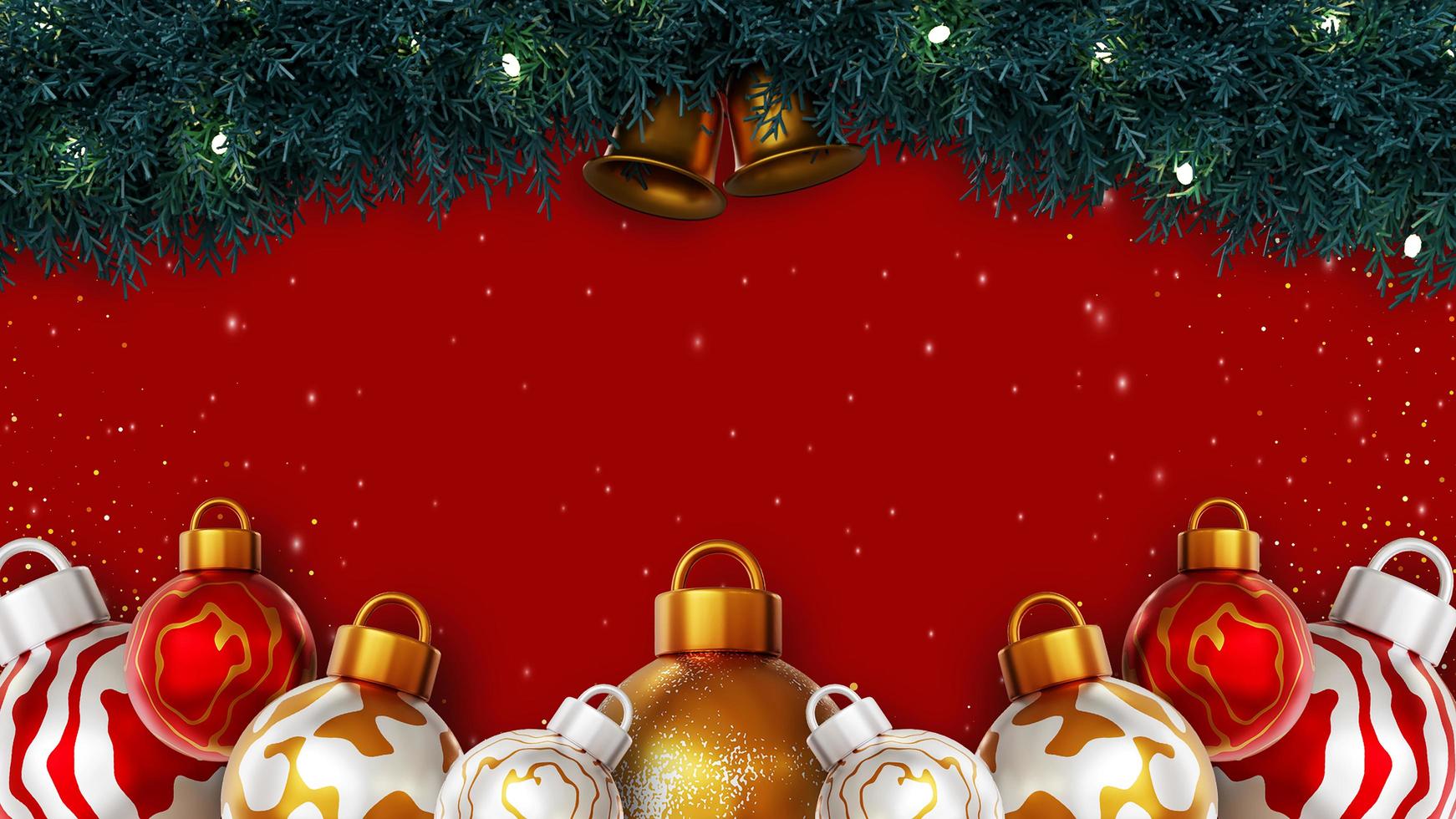 Christmas 3d background photo