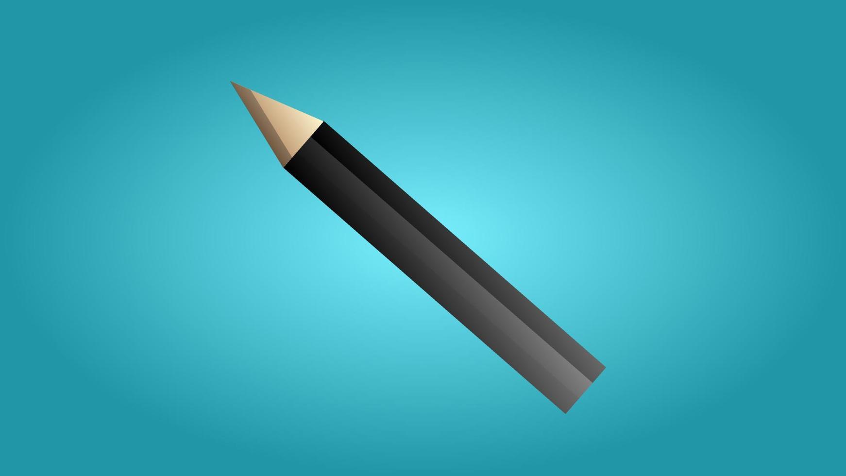 Fashionable beautiful beauty glamorous trendy black eyeliner and makeup on a blue background. Vector illustration