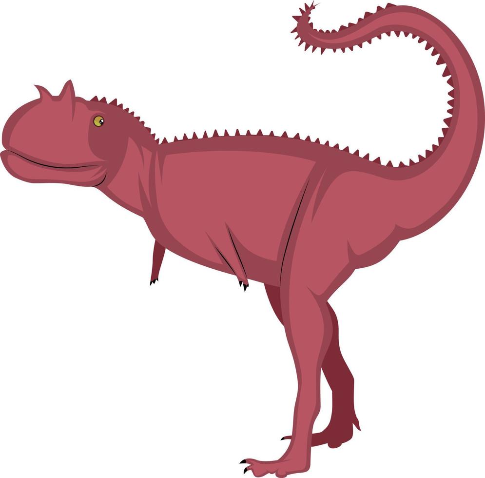 Camotaurus, illustration, vector on white background.