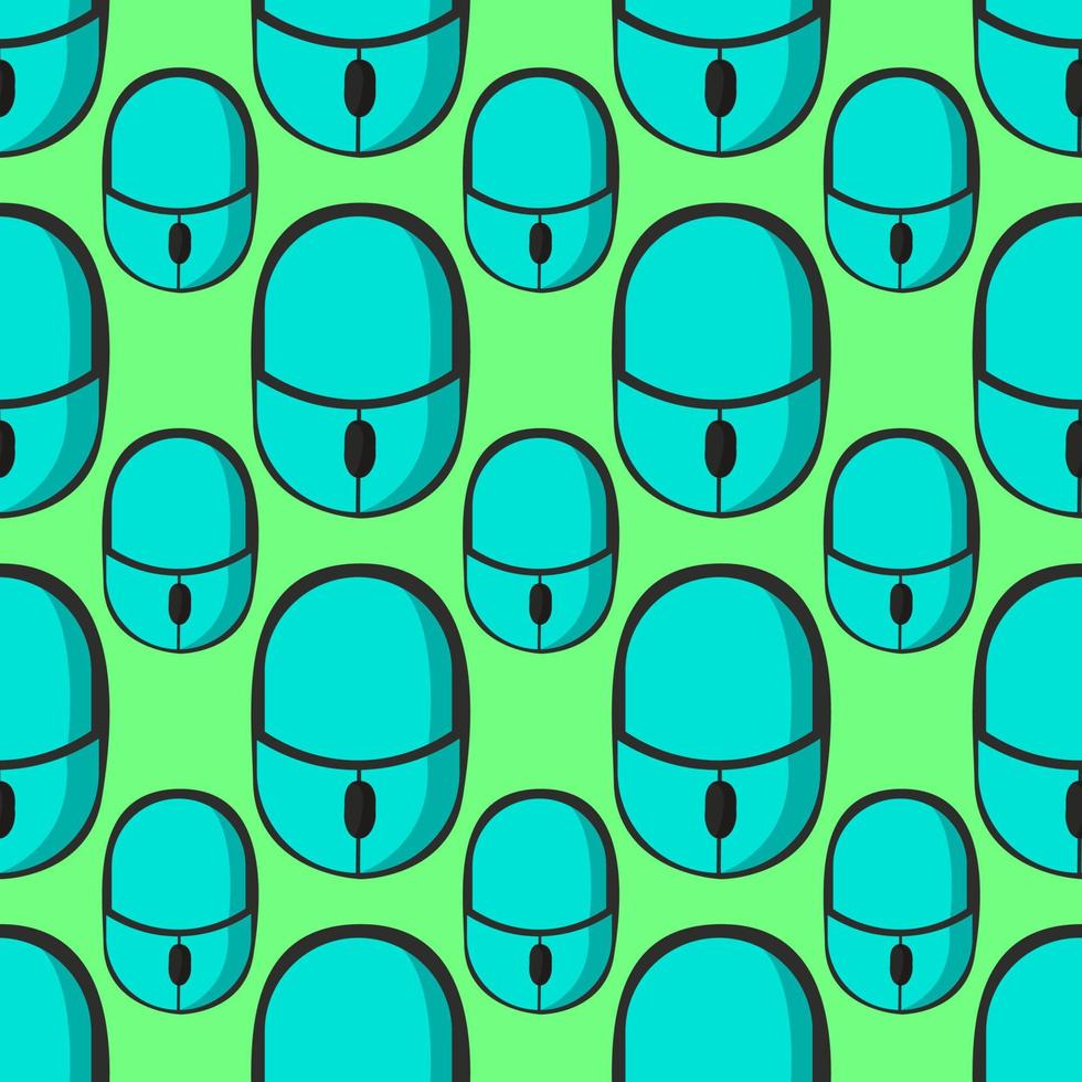 PC mouse pattern , illustration, vector on white background
