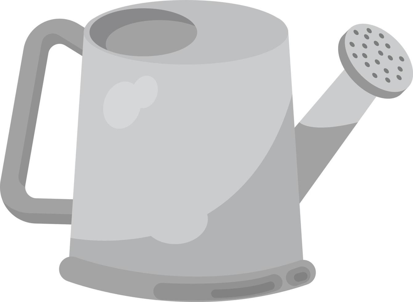 Watering can, illustration, vector on white background