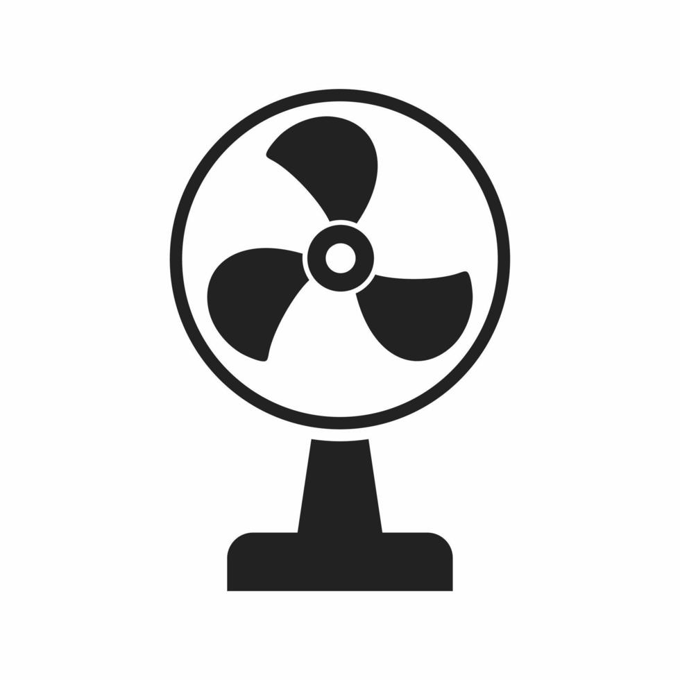 fan flat icon vector