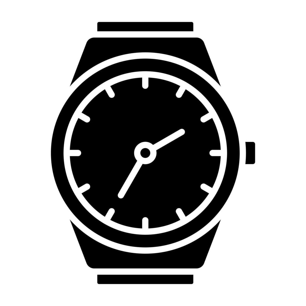 Wristwatch Icon Style vector