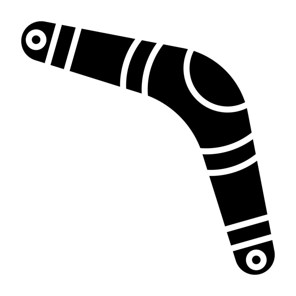 Boomerang Icon Style vector