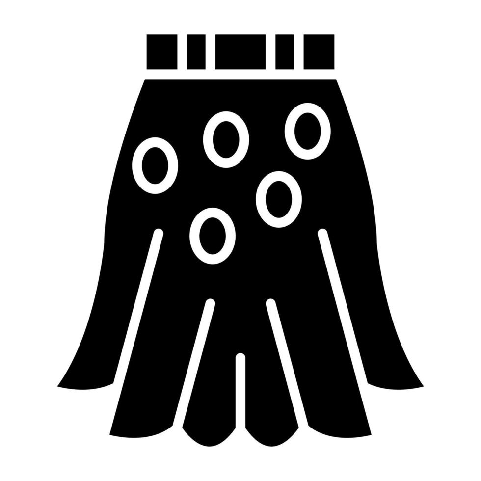 Skirt Icon Style vector