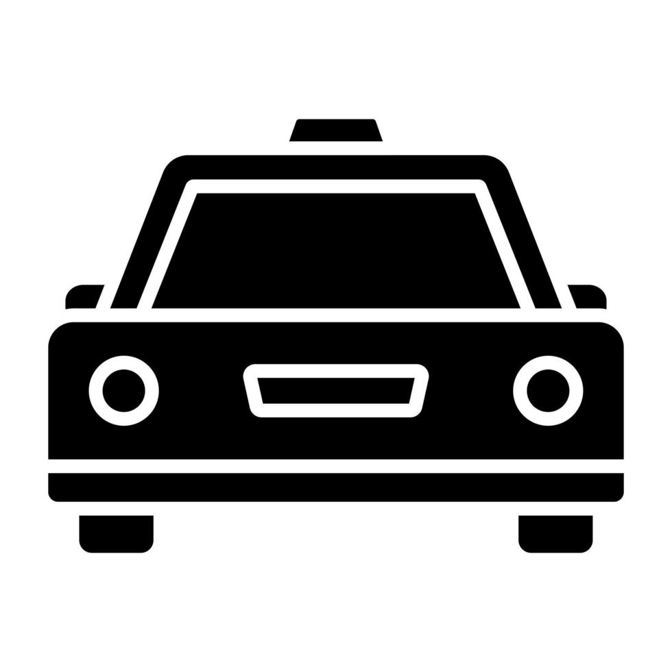 Taxi Icon Style vector