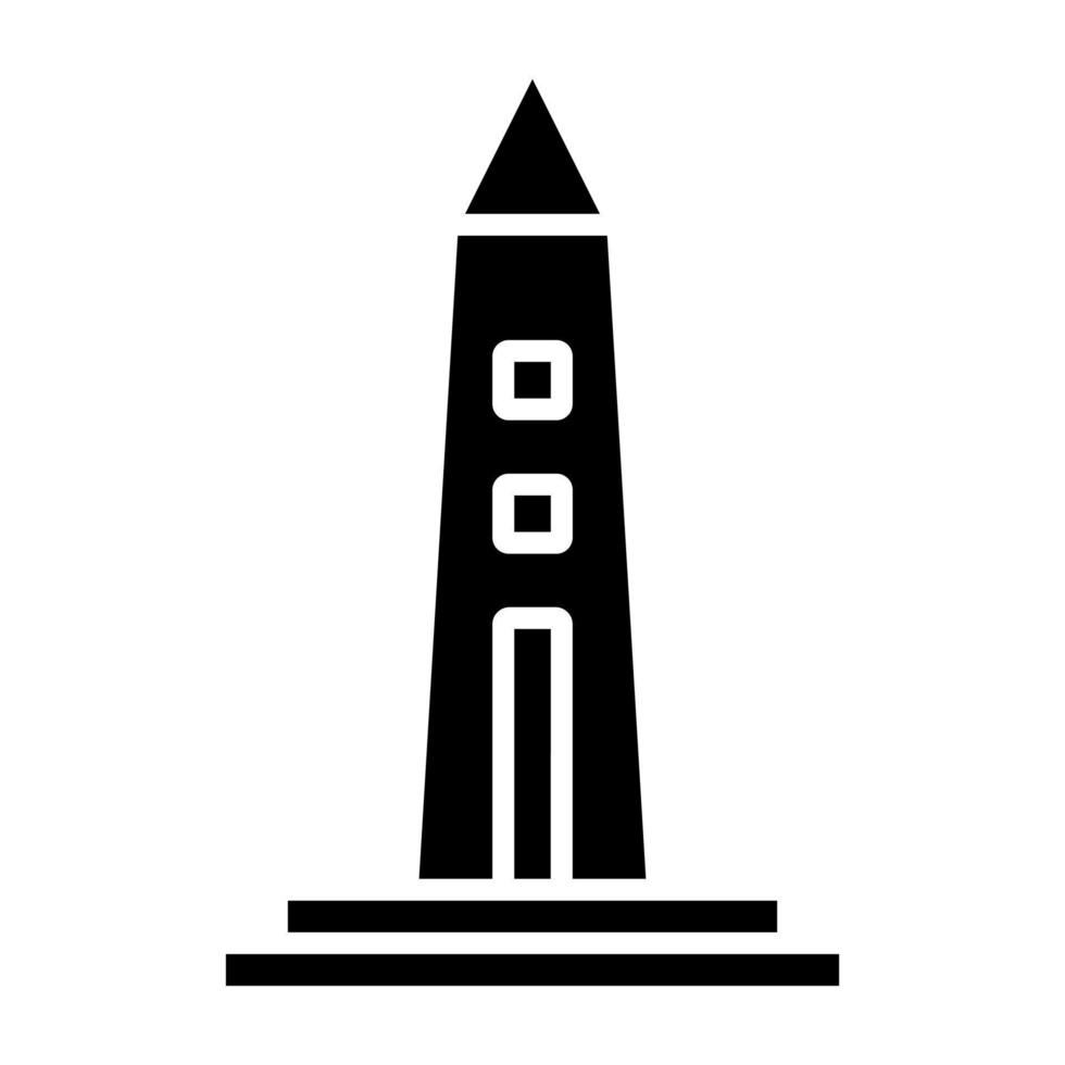 Obelisk Icon Style vector