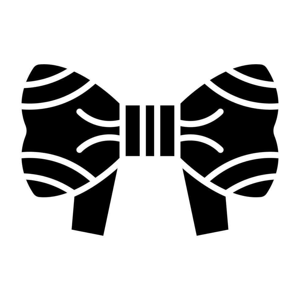 Bow Tie Icon Style vector