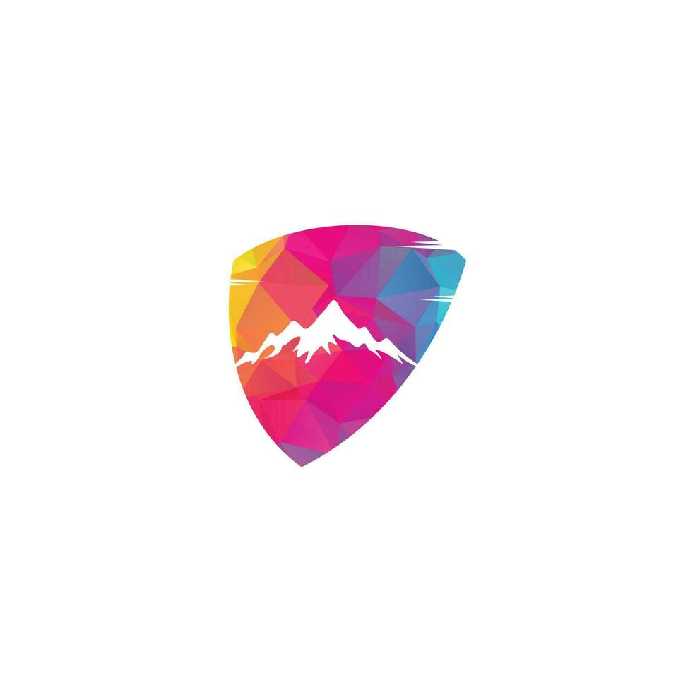 Mountain Logo Template Vector Illustrator