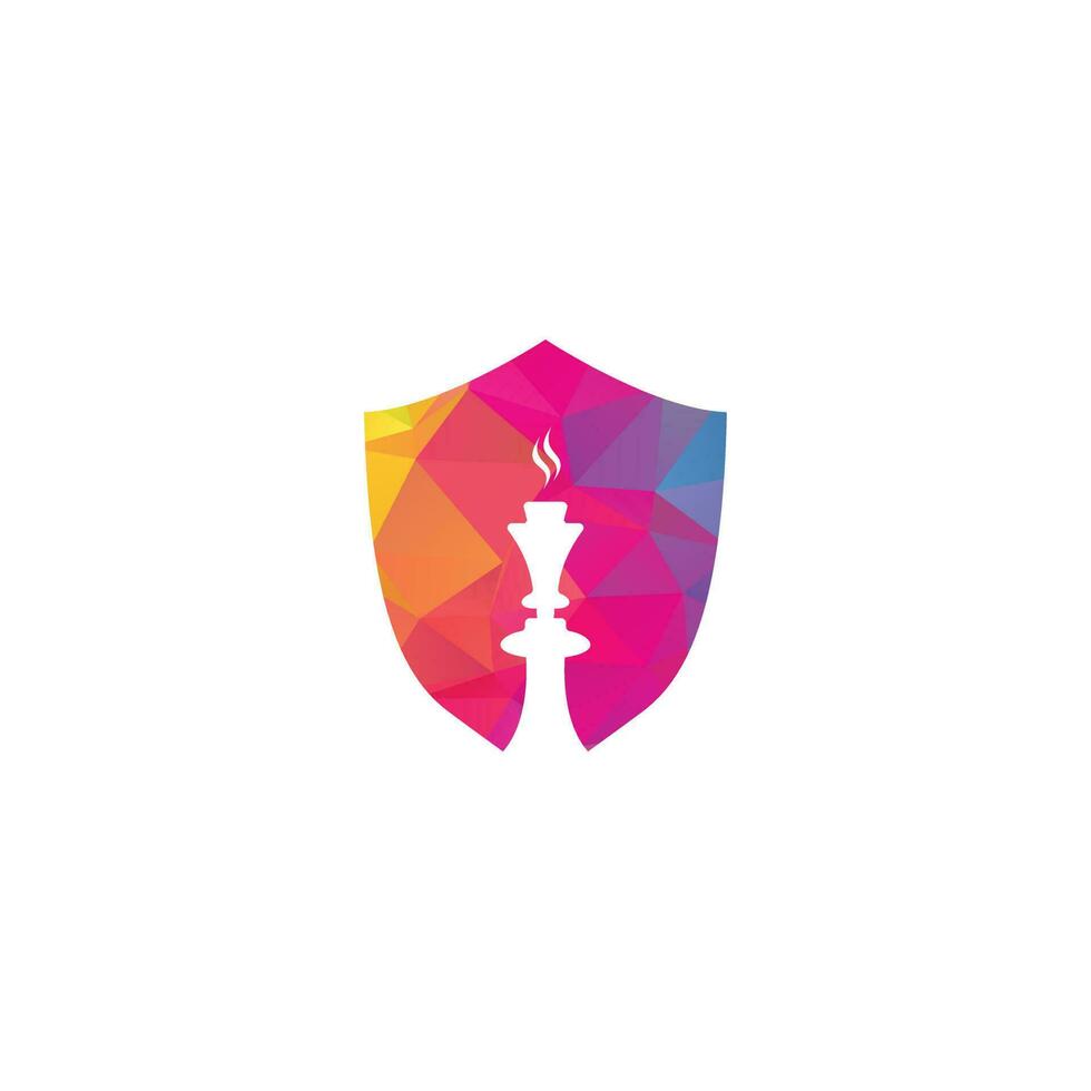Hookah logo design, label, badge. Shisha logo. Arabian bar or house, shop. Hookah and shisha logo vector