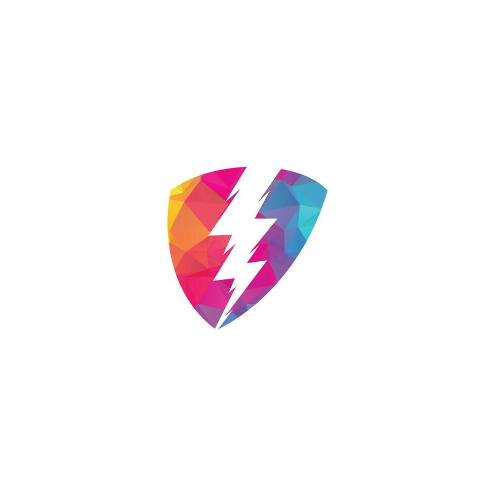 Creative Thunder bold Concept power Logo Design Template. Thunder logo vector icon illustration design. Electric thunder bold logo