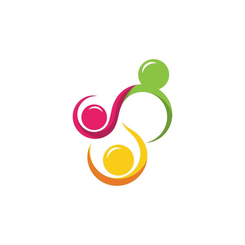 Community, network and social icon vector