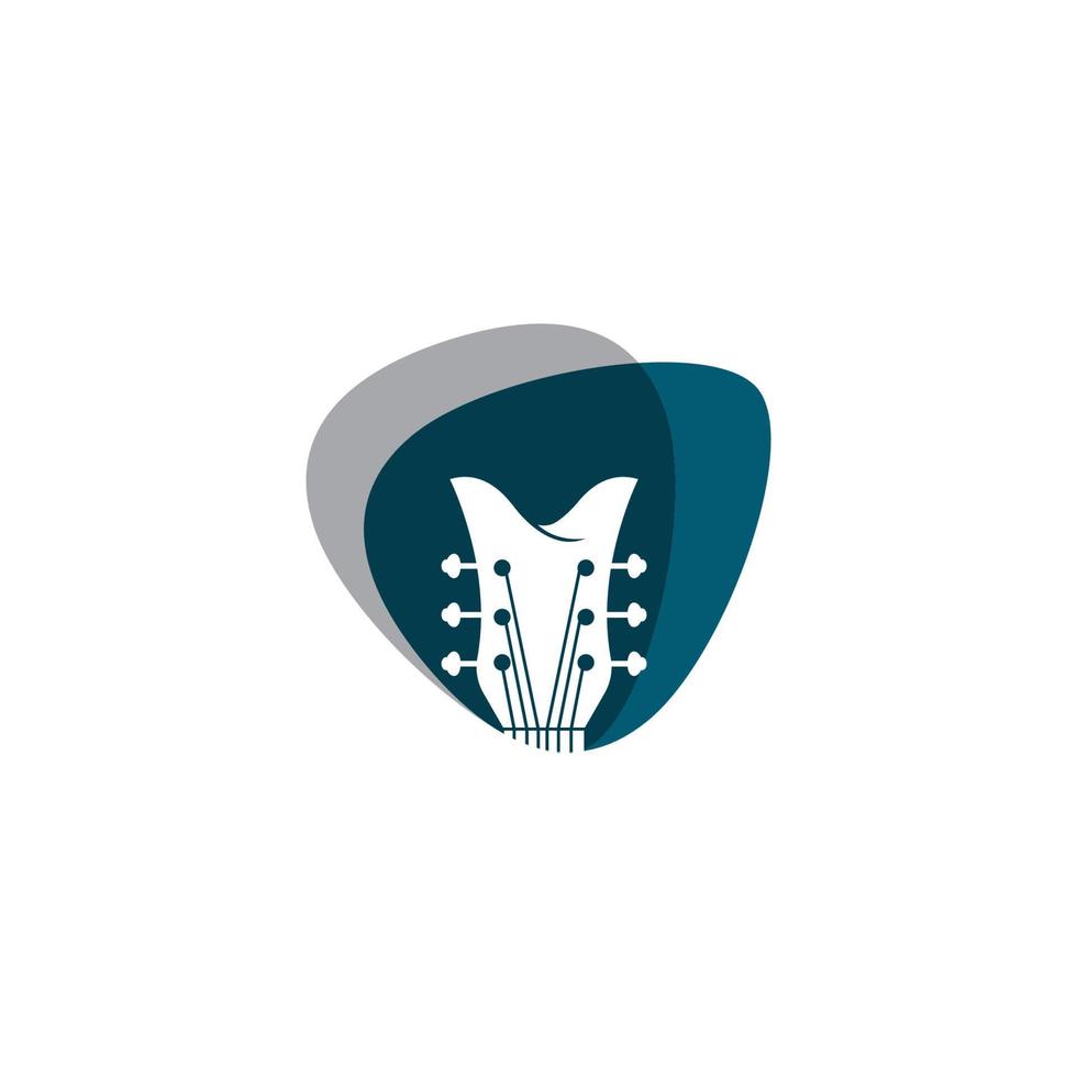 Guitar vector icon illustration