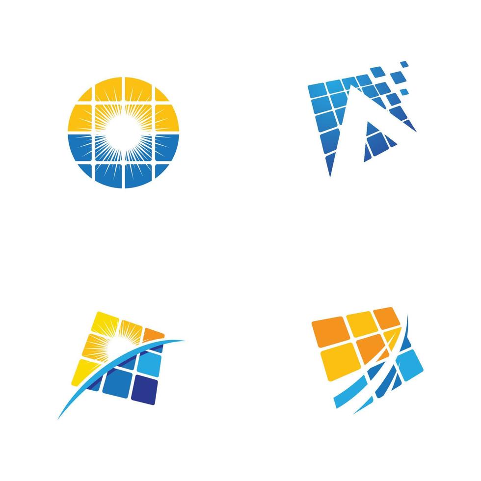 Solar Energy vector icon illustration