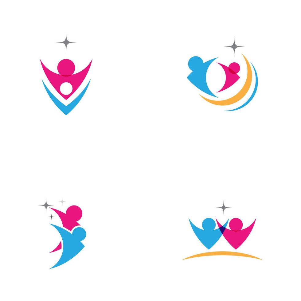 Community, network and social icon vector