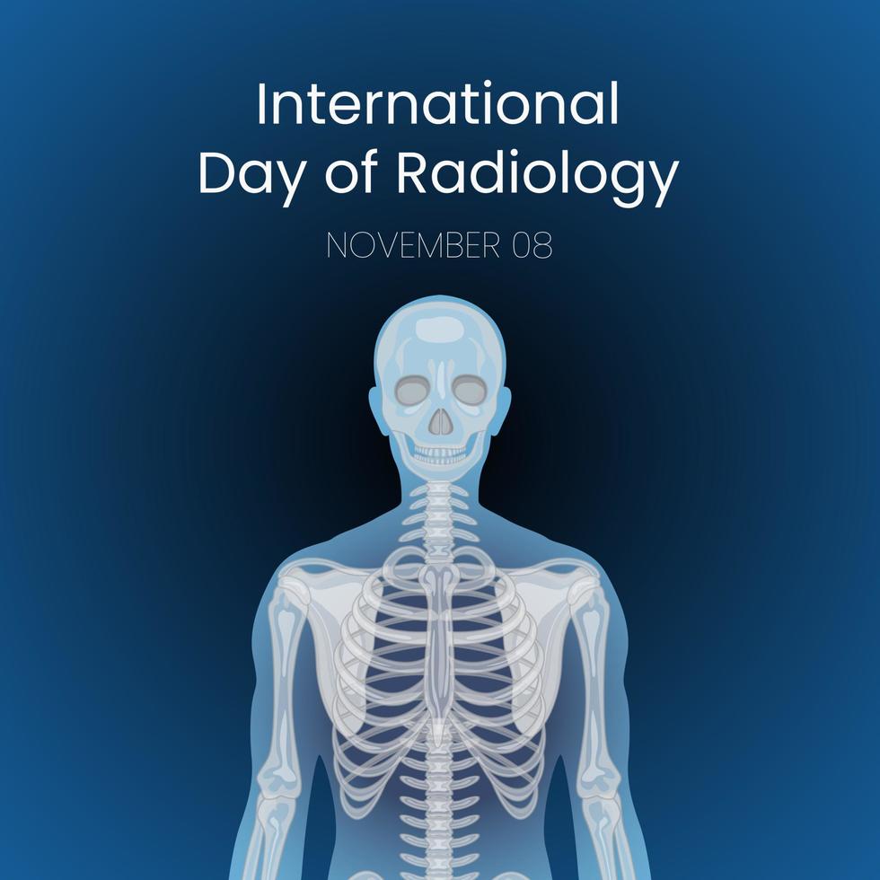 National Radiologic Technology Week Vector Illustration. Suitable for greeting card, poster and banner. EPS 10.