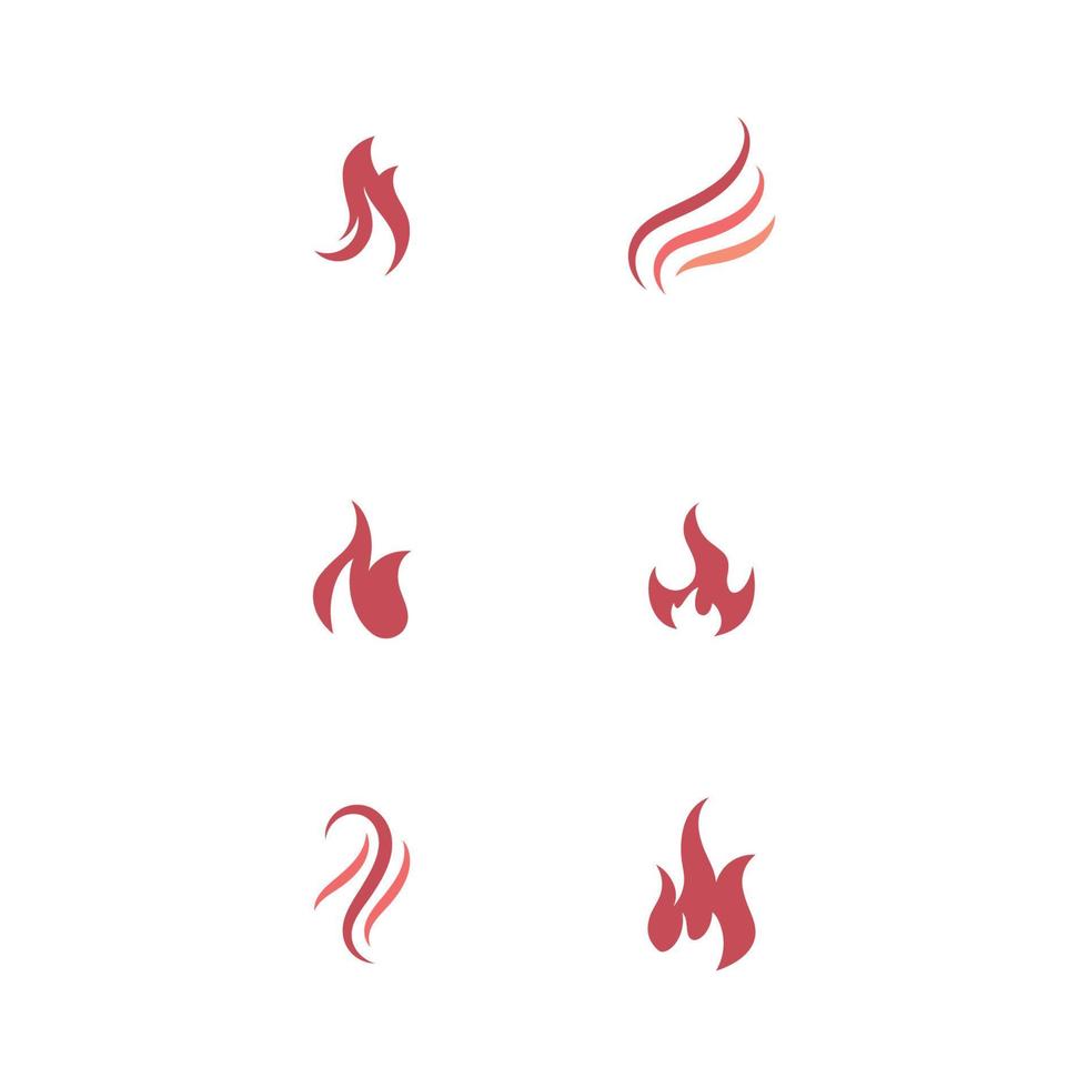 flame icon fire vector design