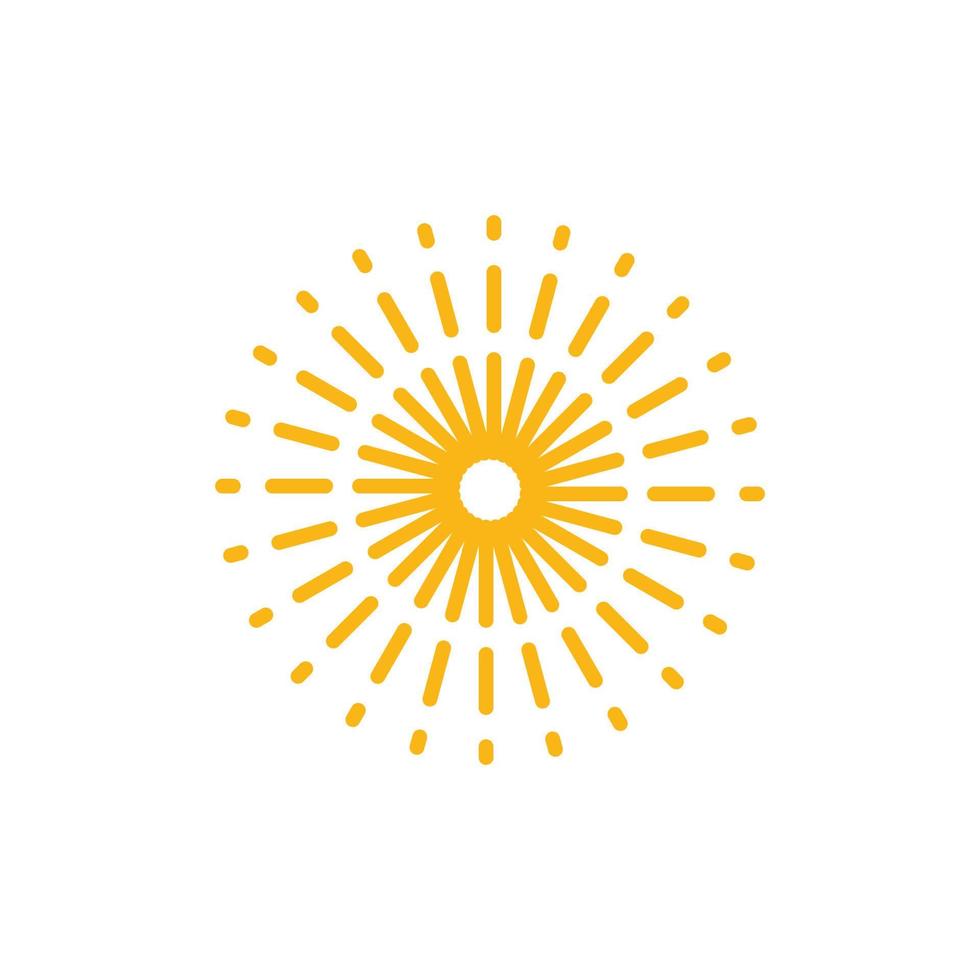 Firework vector icon illustration