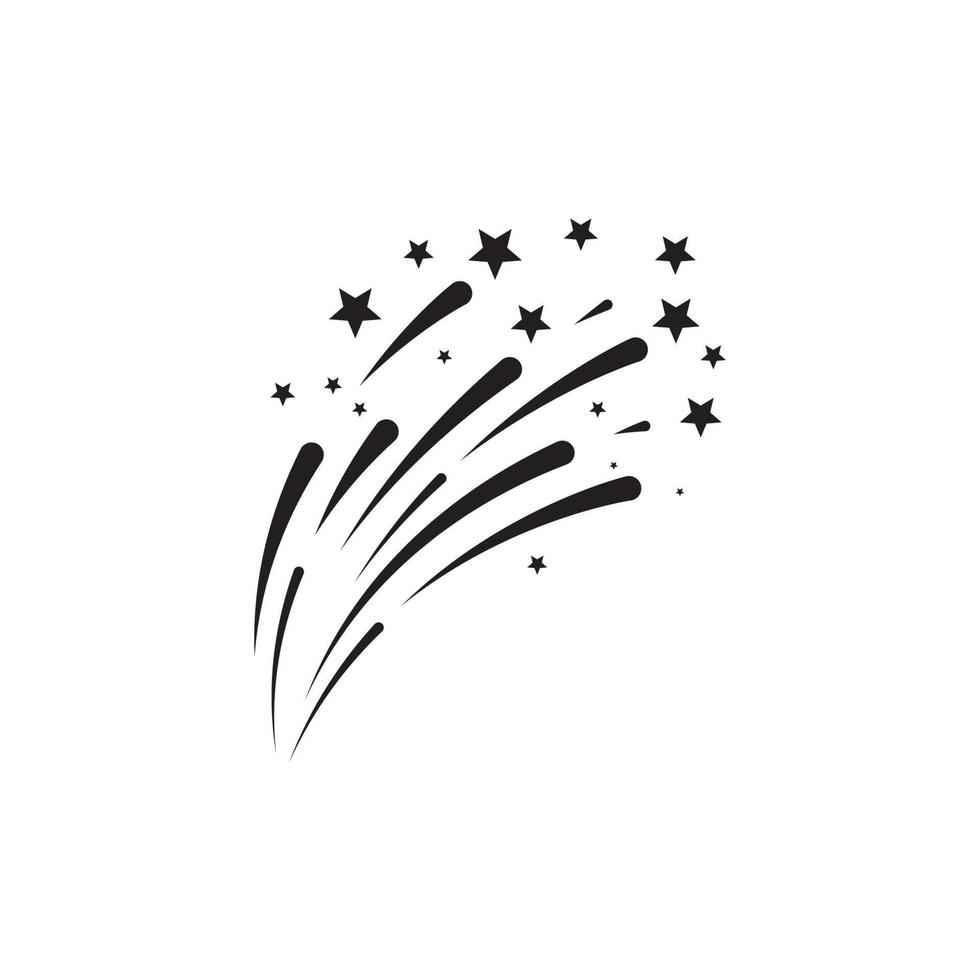 Firework vector icon illustration