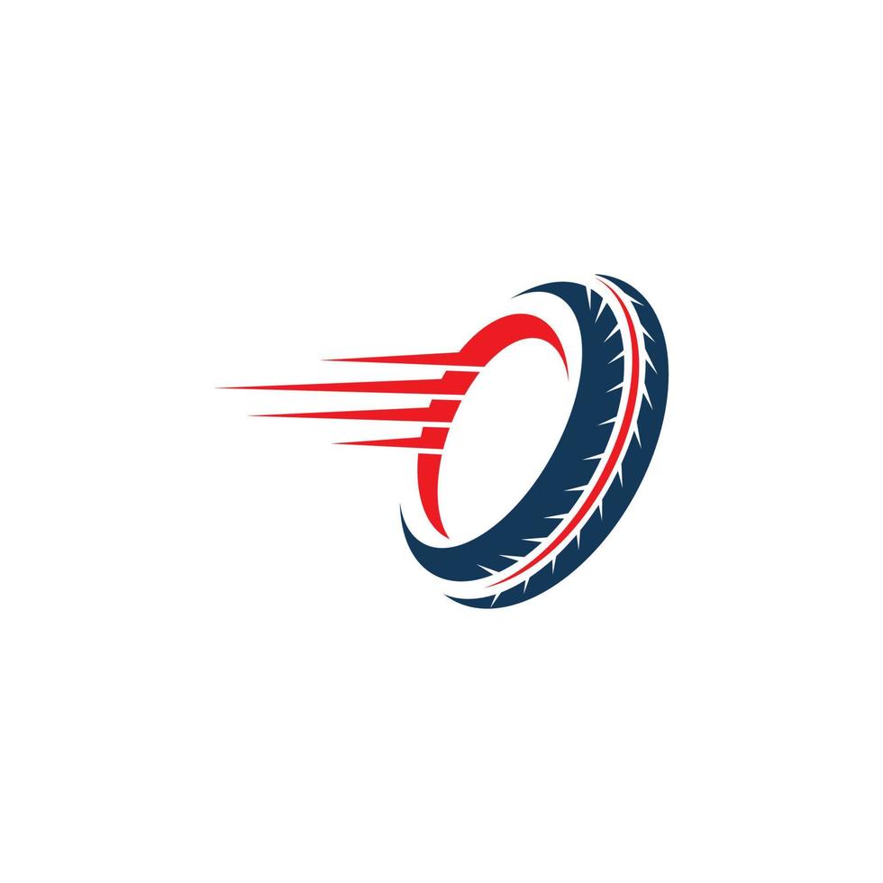 Tire vector icon illustration