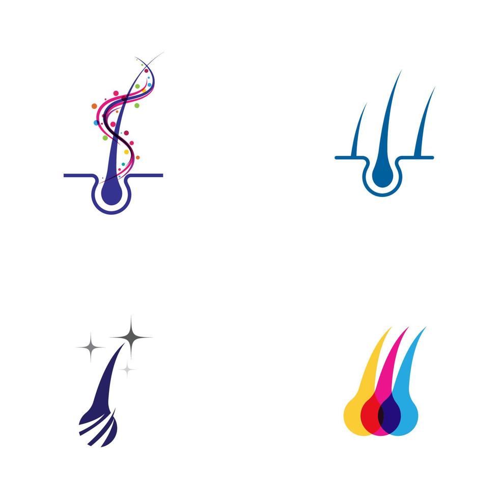 Hair treatments icon vector