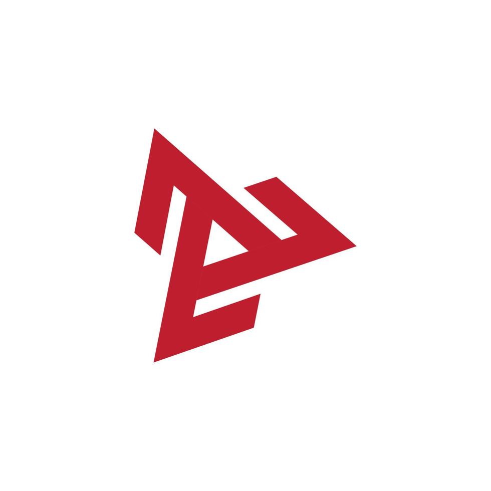 triangle icon vector design