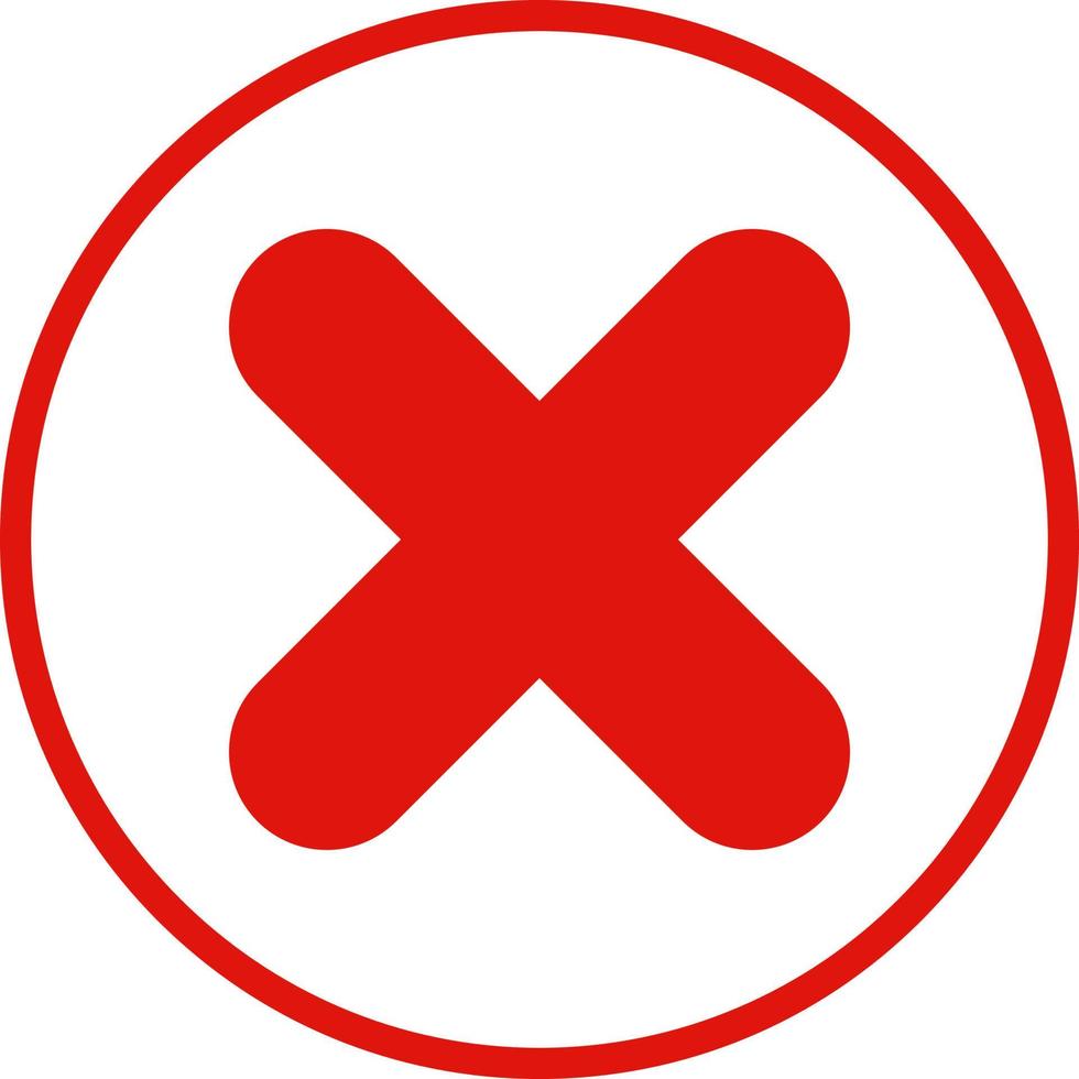 Public sign stop, illustration, vector on a white background.