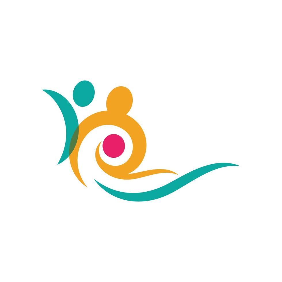 Community, network and social icon vector